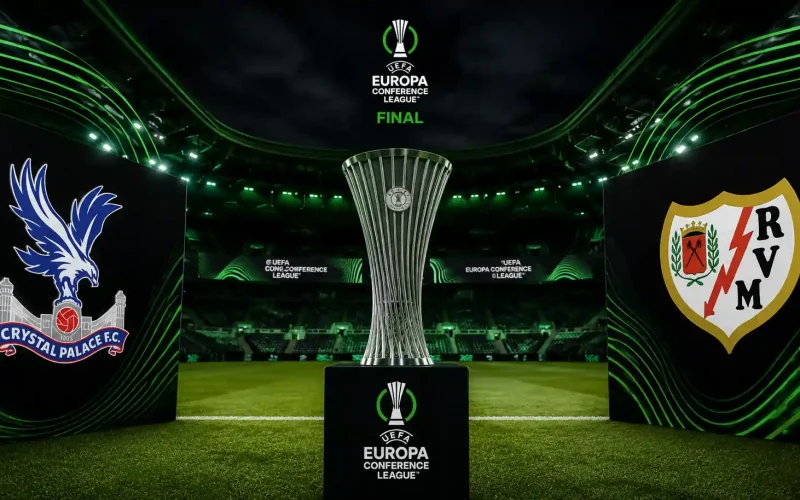 Konferences līgas fināls: Crystal Palace un Rayo Vallecano cīņā par vēsturisku trofeju